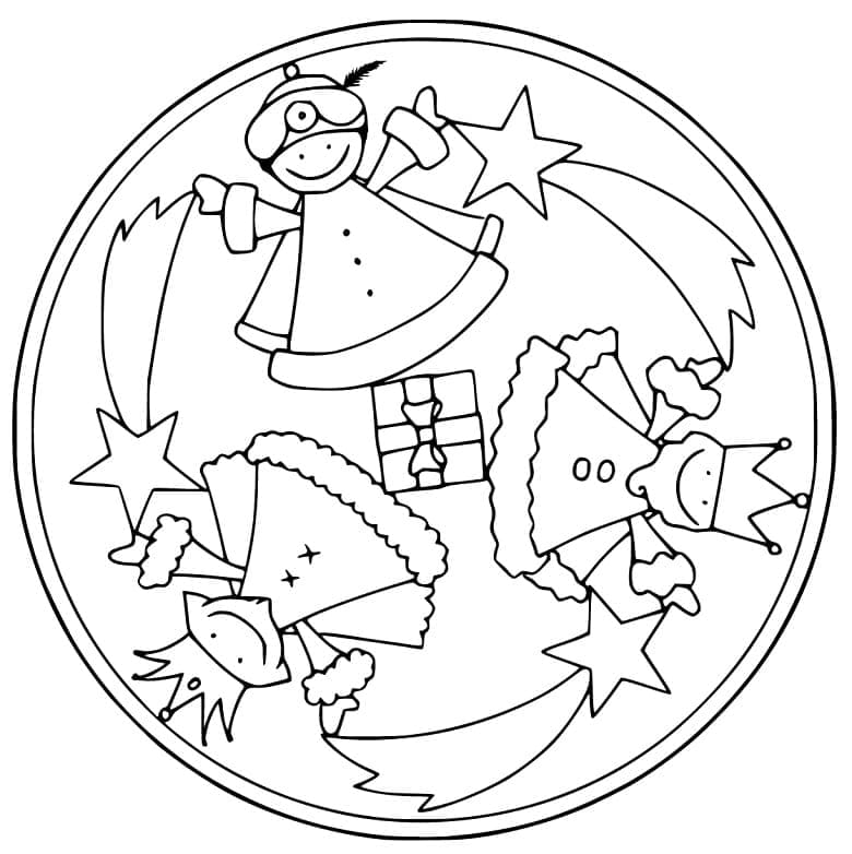 Mandalas de Noël 29